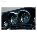 Kuryakyn, speedo & tach brow. Chrome