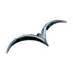Kuryakyn, speedo & tach brow. Chrome