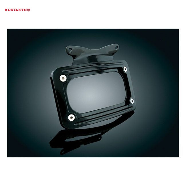 Kuryakyn, license plate mount. Black