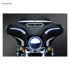 Kuryakyn, Smooth windshield trim. Chrome