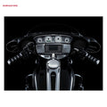 Kuryakyn, TrI-line gauge trim. Chrome
