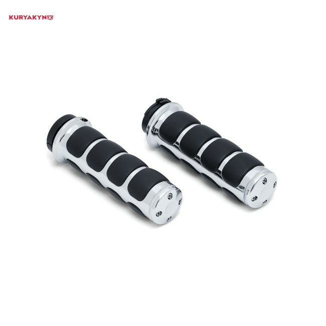 Kuryakyn, ISO grips. Chrome