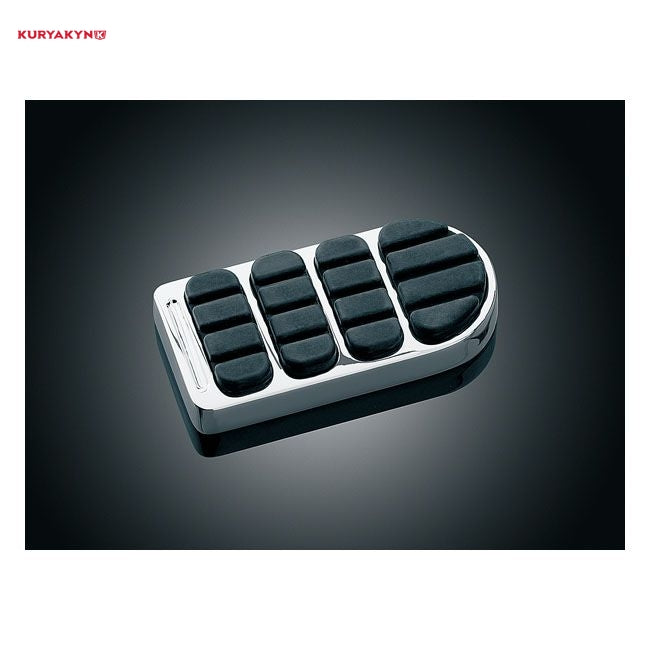 Kuryakyn, ISO brake pedal pad. +5/8" longhorn. Chrome