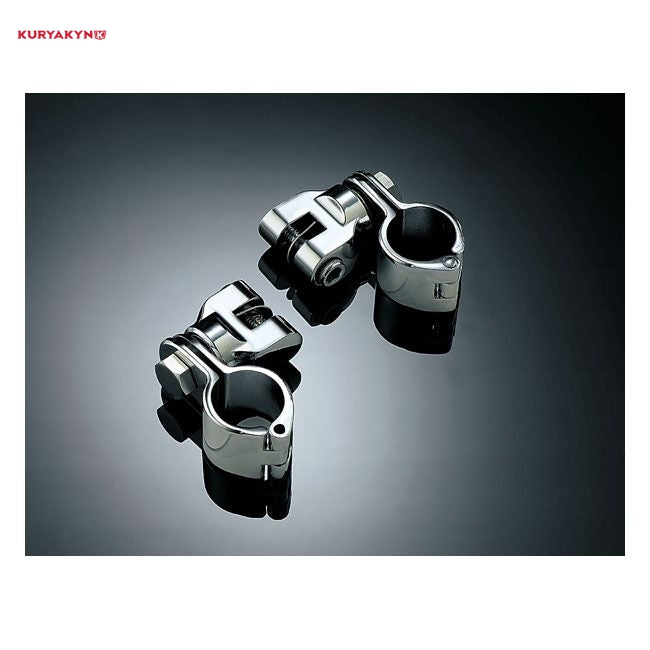 Kuryakyn, Magnum cruise peg mounts 1-1/4" (32mm). Chrome