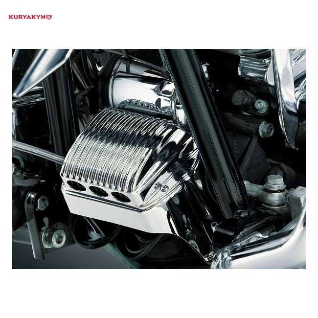 Kuryakyn, Touring voltage regulator/rectifier cover. Chrome