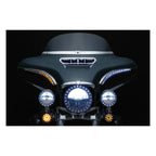 Kuryakyn, LED lighted bat lashes. Chrome