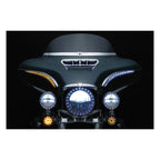 Kuryakyn, LED lighted bat lashes. Chrome