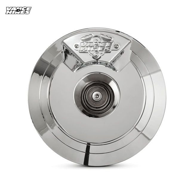 Vance & Hines, Grenade skullcap. chrome