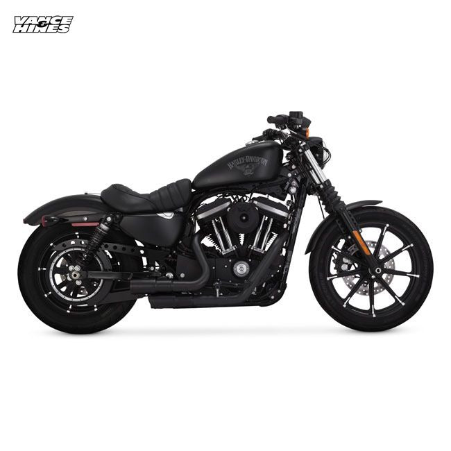 Vance & Hines, 2-2 Mini-Grenades exhaust. Black