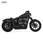 Vance & Hines, 2-2 Mini-Grenades exhaust. Black