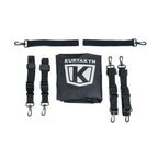 Kuryakyn, Momentum outrider throw-over saddlebags. Black