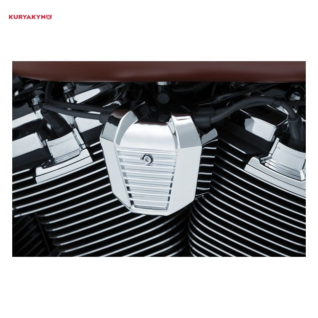 Kuryakyn, Precision coil cover. Chrome