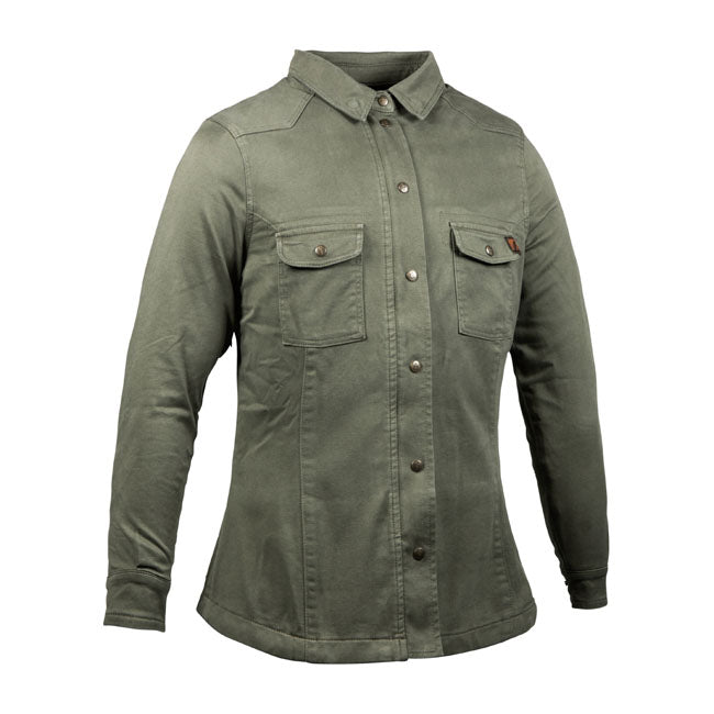 John Doe Motoshirt female XTM© olive