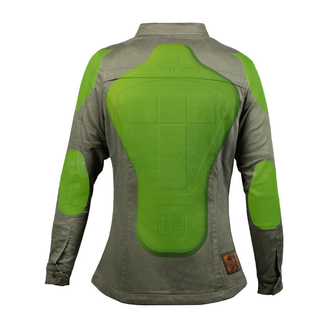 John Doe Motoshirt female XTM© olive