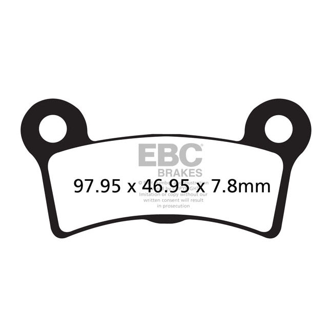 Placute de frana EBC | Rear: 09-13 Trikes (NU)...