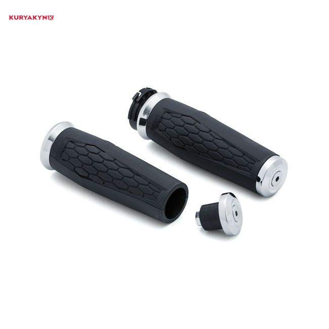 Kuryakyn, Hex grips chrome