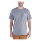 Carhartt K87 Pocket t-shirt heather gray