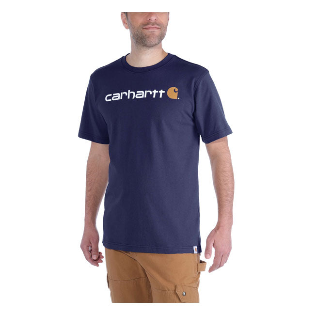 Carhartt Core Logo t-shirt navy