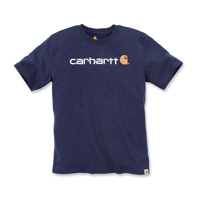 Carhartt Core Logo t-shirt navy