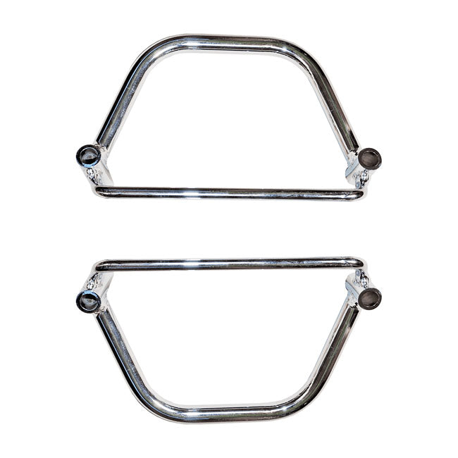Longride saddlebag holder, chrome