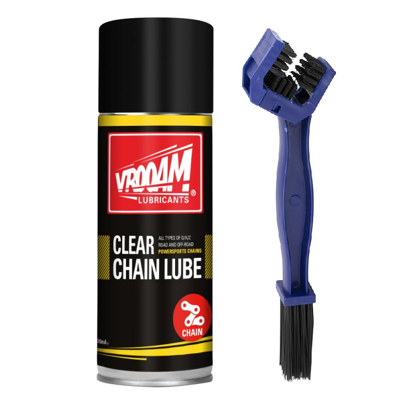 VROOAM OFERTA - Spray Lant [Clear] - 400ml [CHAIN LUBE]<br> + MYRA PERIE CURATARE LANT [OUT1015]