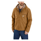 Carhartt Washed duck lined jacket Carhartt brown