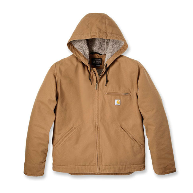 Carhartt Washed duck lined jacket Carhartt brown