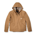 Carhartt Washed duck lined jacket Carhartt brown