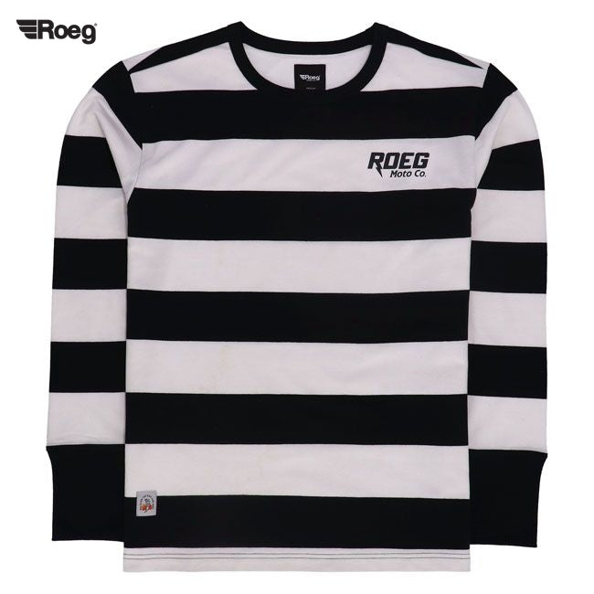 Roeg Ricky stripe jersey white/black