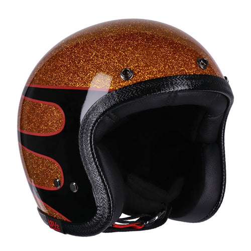 13 1/2 Skull bucket helmet Superior metal flake
