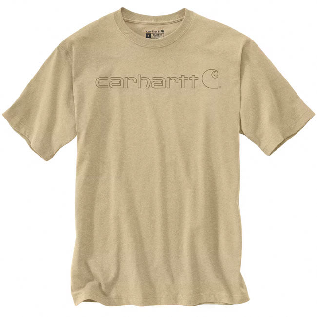 Carhartt Core Logo t-shirt S/S beach heather