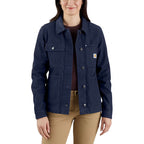 Carhartt Relaxed Fit Denim female jacket basin
