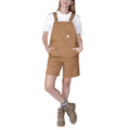 Carhartt Canvas female shortall Carhartt®brown