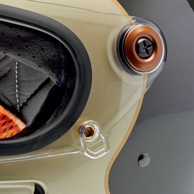 Biltwell Gringo SV helmet tracker champagne