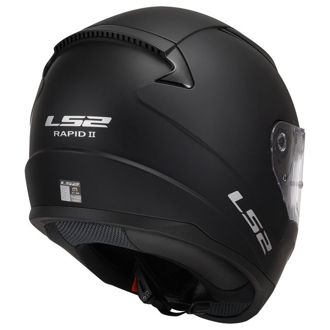 LS2 Rapid II Solid helmet matt black