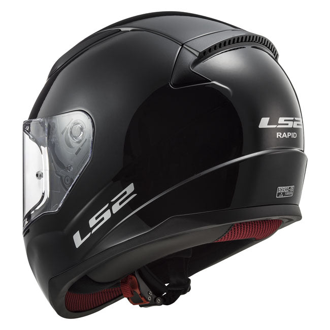 LS2 Rapid II Solid helmet gloss black