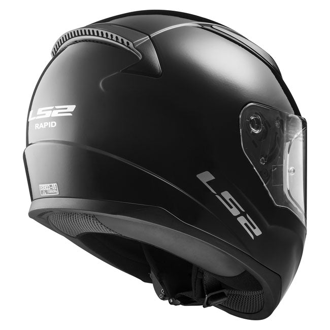 LS2 Rapid II Solid helmet gloss black