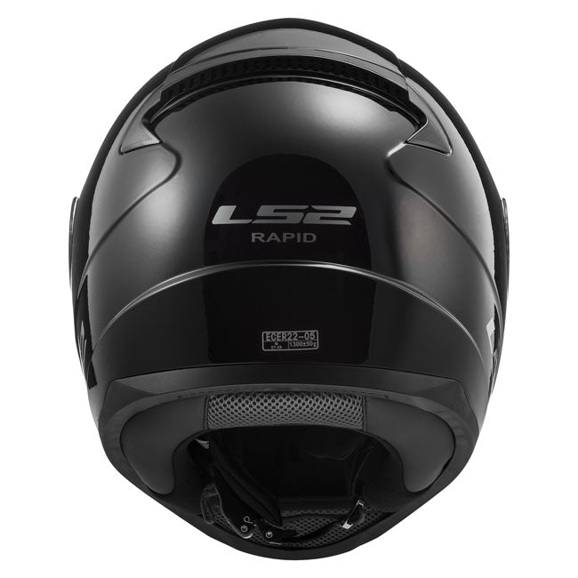 LS2 Rapid II Solid helmet gloss black