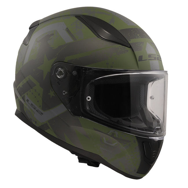 LS2 Rapid II Thunder Birds helmet military