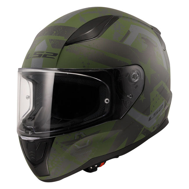 LS2 Rapid II Thunder Birds helmet military