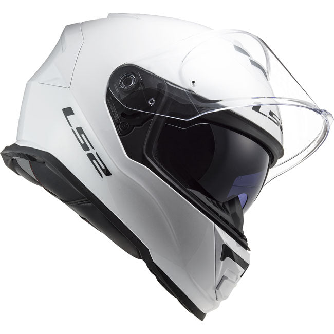 LS2 Storm II Solid helmet white