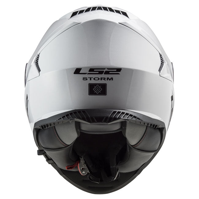 LS2 Storm II Solid helmet white