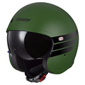 LS2 Spitfire II Retro helmet military green