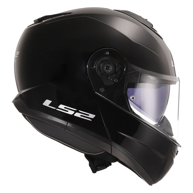 LS2 Strobe II helmet gloss black
