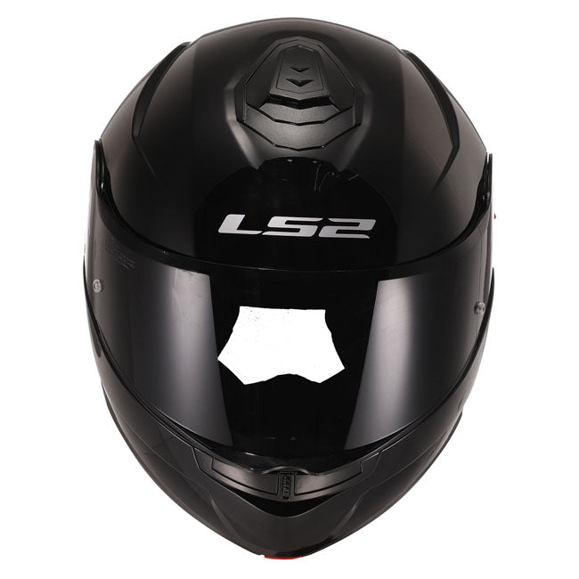LS2 Strobe II helmet gloss black