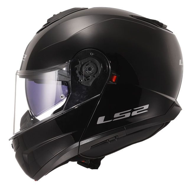 LS2 Strobe II helmet gloss black