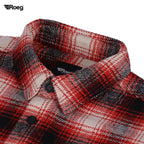 Roeg Blaze Flannel shirt red