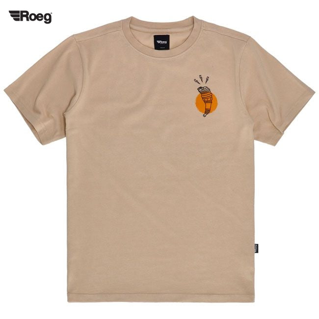 Roeg Ryder t-shirt sand