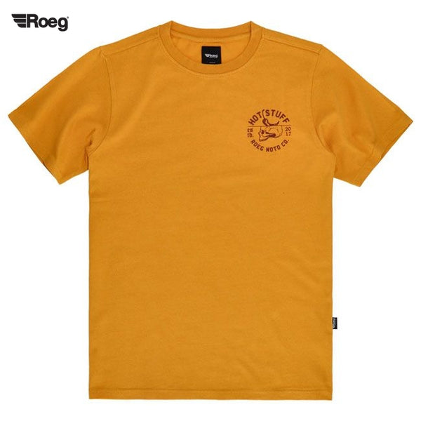 Roeg Pepper t-shirt ochre