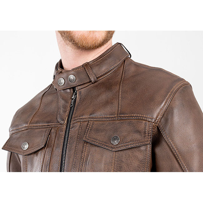 John Doe Drifter leather jacket brown